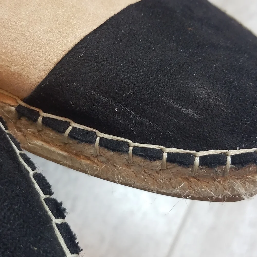 Zara Esparto Espadrille Loafers 40